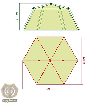 Шатра със страници Coleman Instant Pavillon Screen