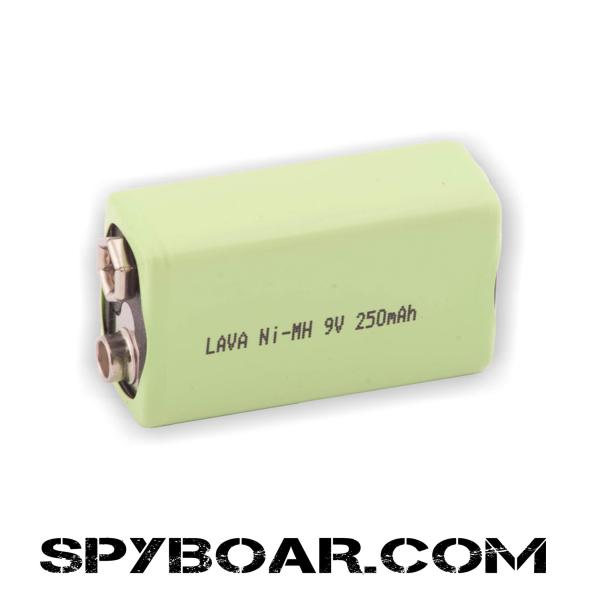 Акумулаторна батерия 9V/250mAh 6F22 LAVA