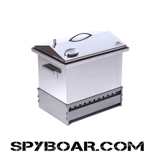 Stainless steel smoker Smokehouse  with 400Х300Х310 with thermometer