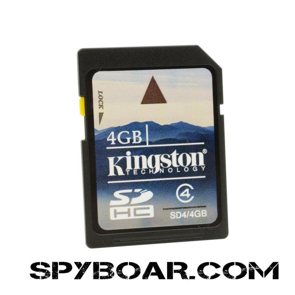 Карта памет Kingston SD 4 GB