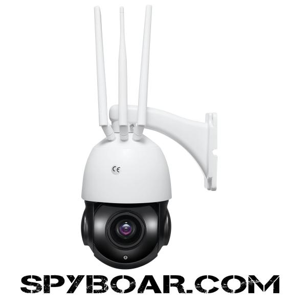 3G/4G online 5MP camera TSEEU SD52G-20XEU with SIM card, PTZ, 20 X optical ZOOM, for outdoor installation