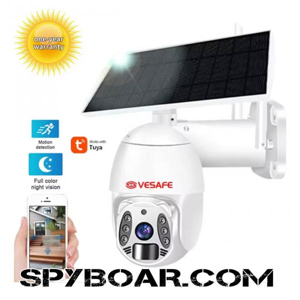 VFSAFE Dome 4MP Външна Соларна Wi-Fi  PTZ 360